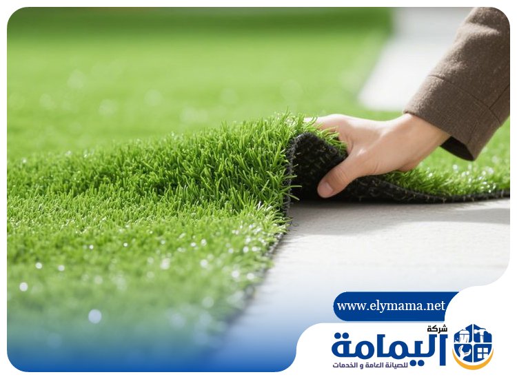 تركيب عشب في العين