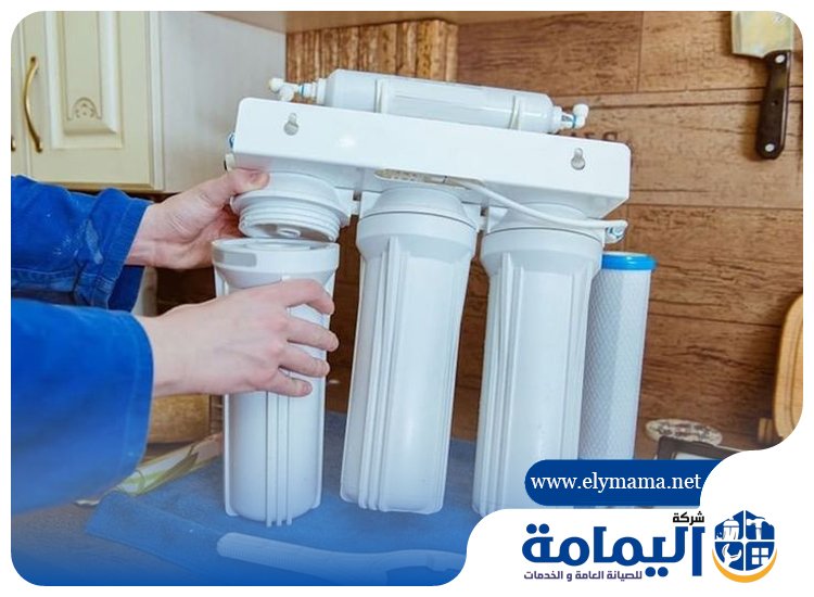 تركيب فلاتر المياه